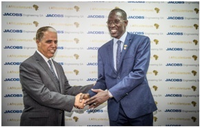 Abdelaziz El Mellah, DG Jacobs Engineering S.A et Moctar Diagne, PDG de I-Africa Ventures