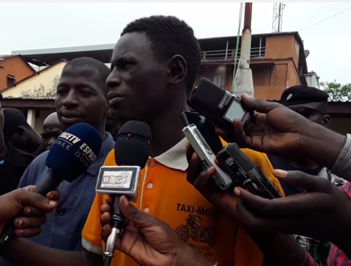 Boubacar Diallo avoue avoir dérobé 50 M de Francs Guinéens et félicite la police pour son job !