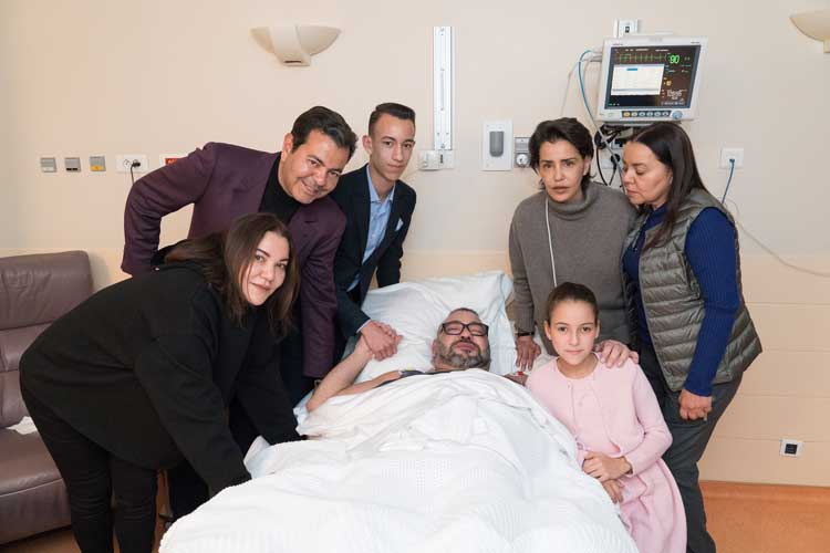 La famille royale, et à travers elle, tout le peuple marocain au chevet du Souverain.