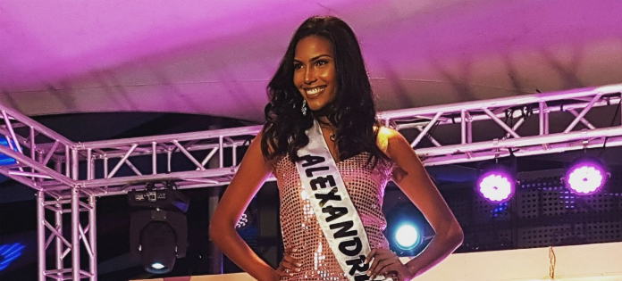 Alexandrine Belle-Etoile, Miss University Africa Maurice 2018.