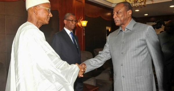 Cellou Dalein Diallo et Alpha Condé. Crédit: DR