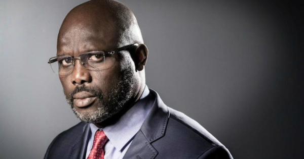 Le président libérien George Weah. Crédit: DR