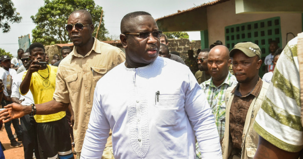 Le président sierra-léonais Julius Maada Bio. Crédit: DR