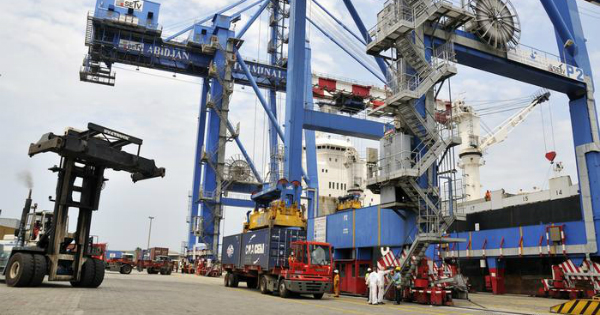 Port autonome d\'Abidjan. Crédit: DR
