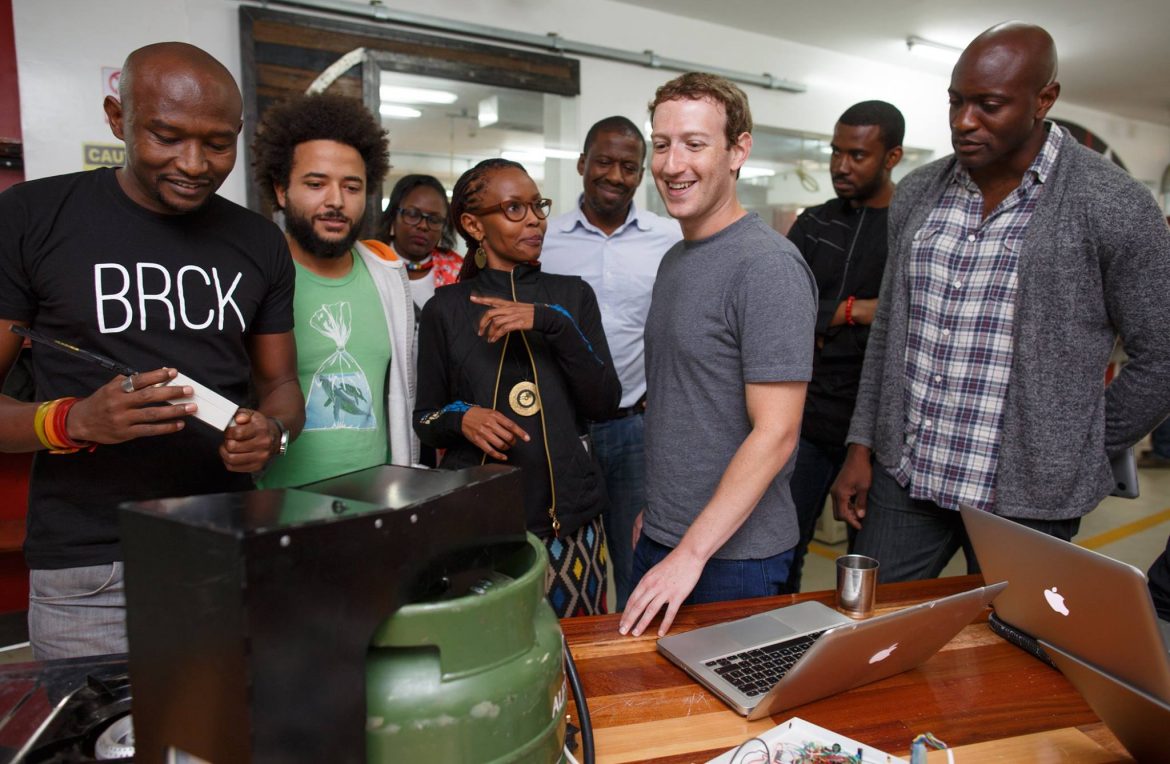 visite du fondateur de Facebook au Nigeria en 2016