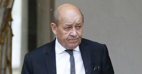 Le ministre français des Affaires étrangères Jean-Yves Le Drian. Crédit: DR
