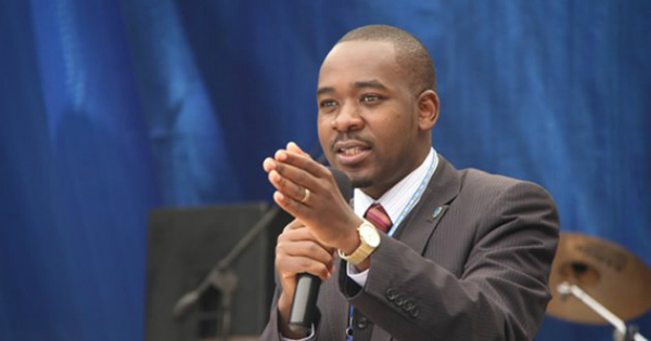 Nelson Chamisa, président du Mouvement pour le changement démocratique (MDC) au Zimbabwe. Crédit: DR