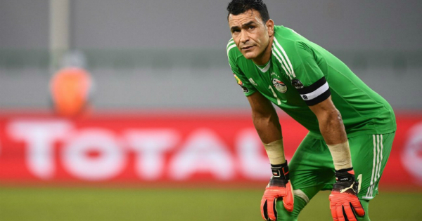 Le gardien de buts égyptien Essam El Hadary. Crédit: DR