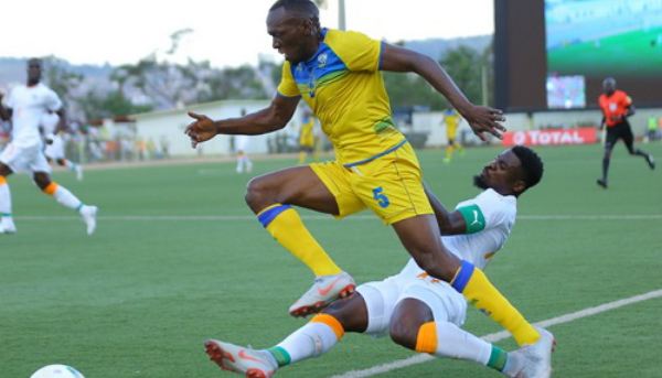 Le match Rwanda-Côte d\'Ivoire. Crédit: DR