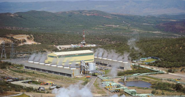 La centrale géothermique Olkaria IV, au Kenya. Crédit: DR