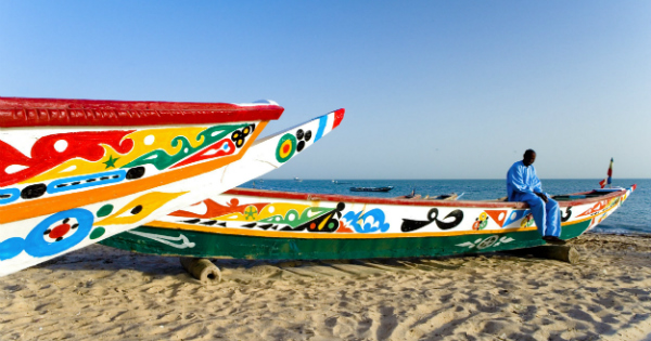 Sur une plage de Dakar. Crédit: DR