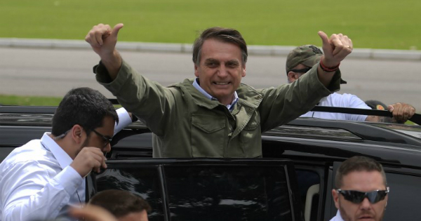 Le nouveau président élu du Brésil, Jair Bolsonaro. Crédit: AFP