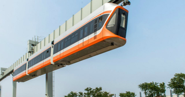 Un métro aérien en Chine (photo d\'illustration). Crédit: DR