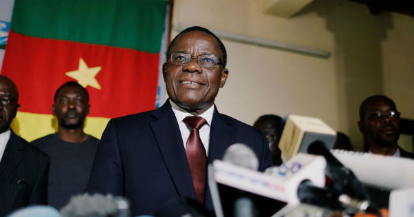 L\'opposant camerounais Maurice Kamto. Crédit: DR