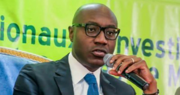 Biendi Maganga Moussavou, ministre gabonais de l’Agriculture, de l’Elevage, de l\'Alimentation et de la mise en œuvre du Programme Graine. Crédit: DR
