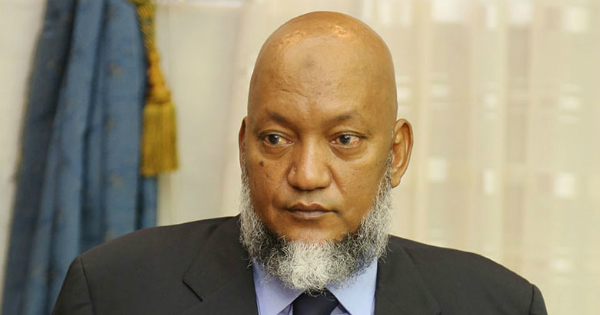 Seyidna Ali Ould Mohamed Khouna, ministre de la Fonction publique de la Mauritanie. Crédit: DR