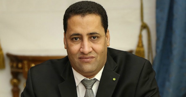 Moctar Ould Diay, ministre de l\'économie et des finances de la Mauritanie. Crédit: DR