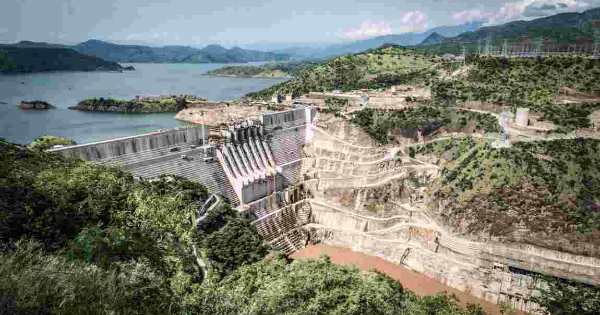 Barrage Gibe III, en Ethiopie. Crédit: DR
