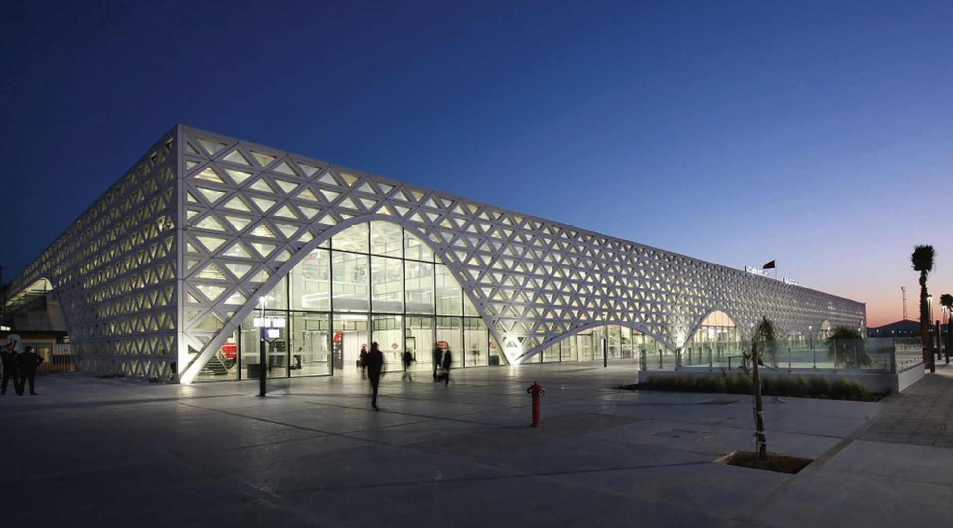La Gare de Kenitra, au Maroc. crédit: DR
