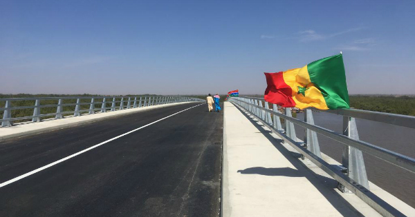 Le pont Sénégambie. Crédit: DR