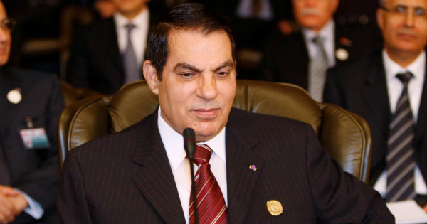 L\'ancien président tunisie Zine El-Abidine Ben Ali. Crédit: DR