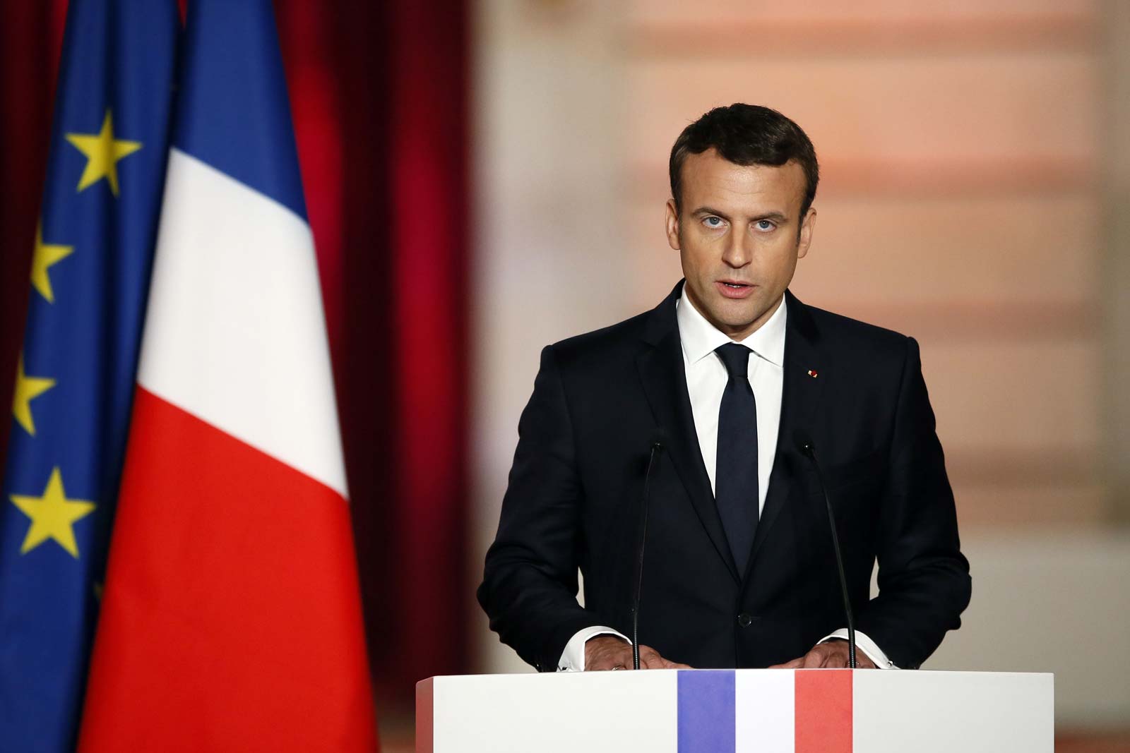 Emmanuel Macron
CREDIT DR