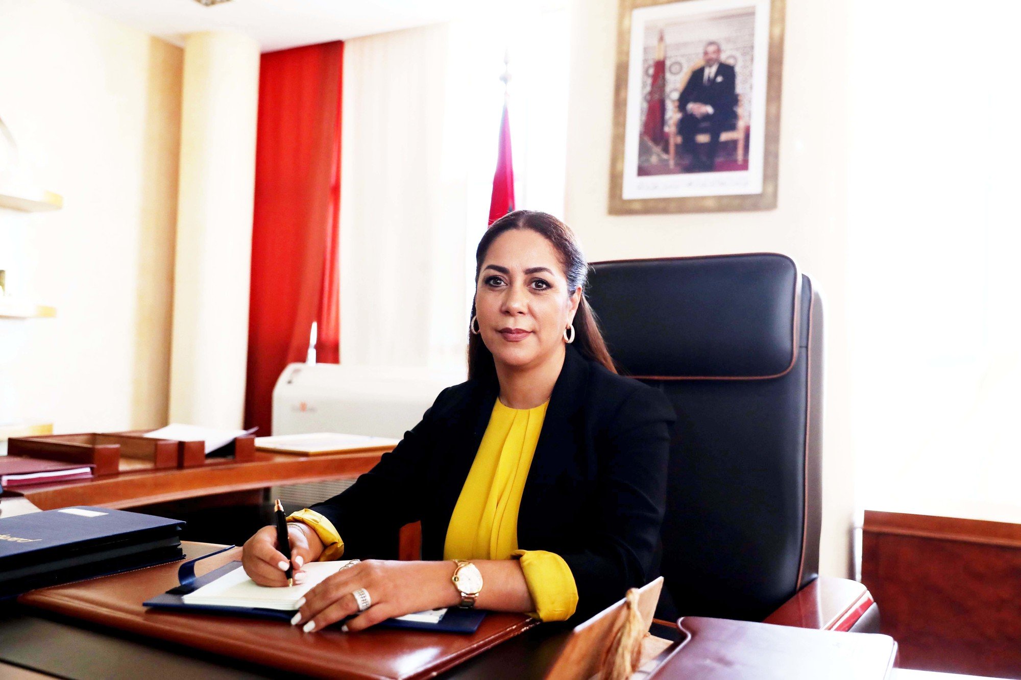 Nouzha Bouchareb, Ministre de l\'Aménagement du territoire national, de l\'Urbanisme, de l’Habitat et de la Politique de la ville
CREDIT DR