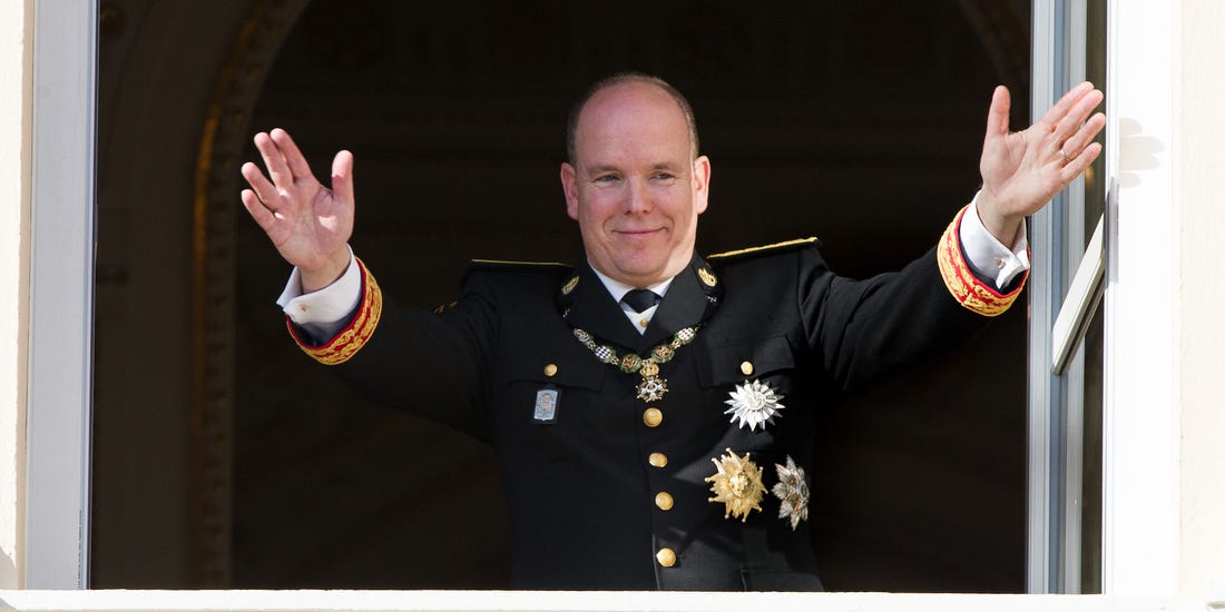 Le prince Albert II nCREDIT DR