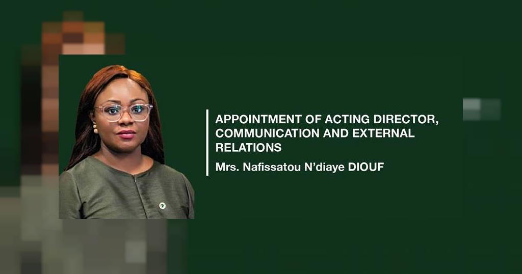Nafissatou N’diaye Diouf 
CREDIT DR