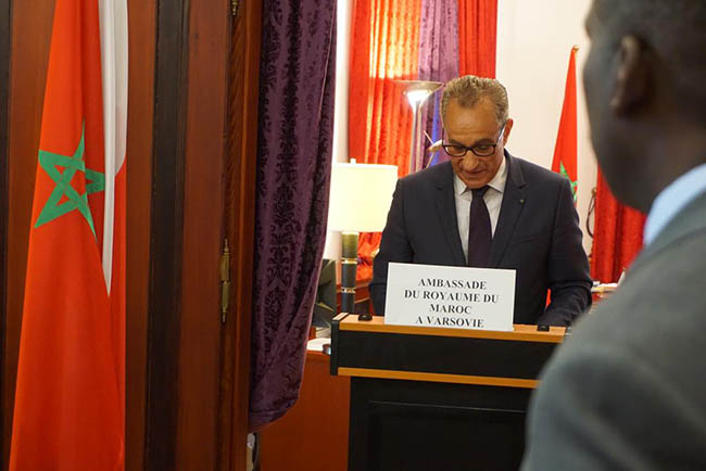 Abderrahim Atmoun, ambassadeur du Maroc à Varsovie. 
