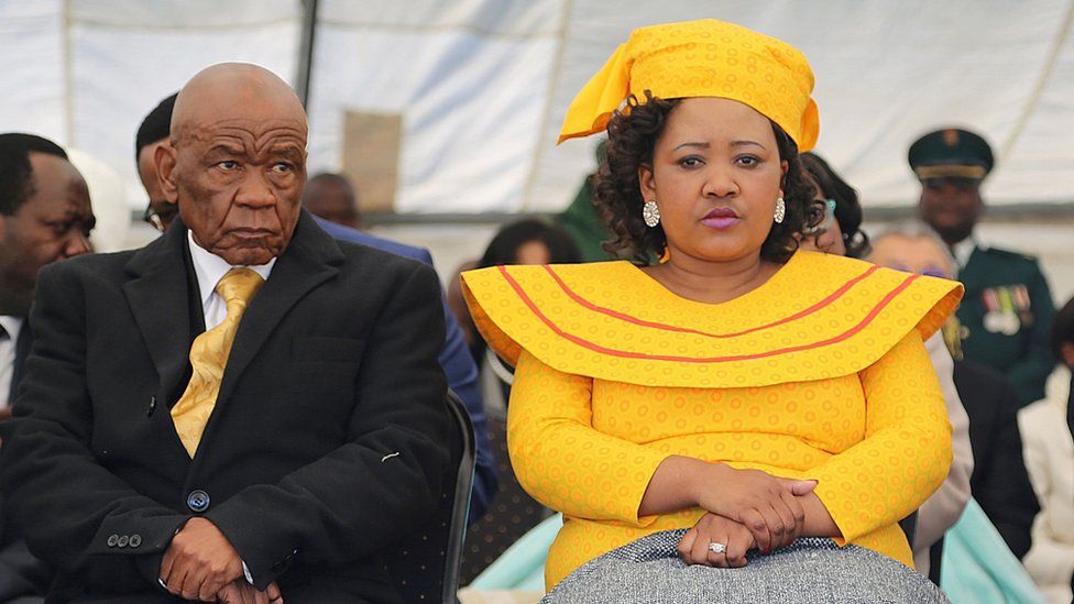 Maesaiah Thabane et son époux Thomas Thabane
CREDIT DR