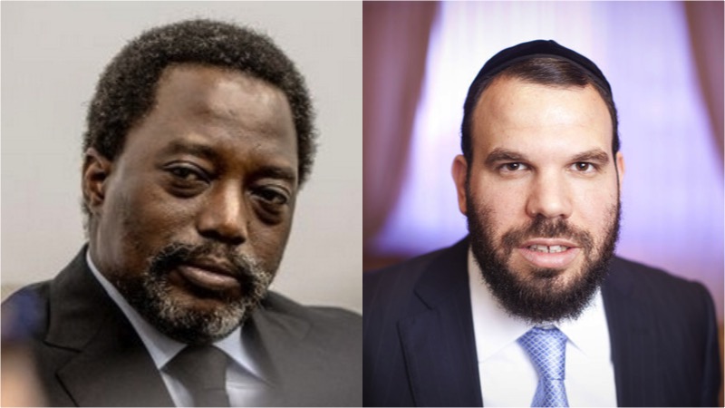 Joseph Kabila et Dan Getler
CREDIT DR