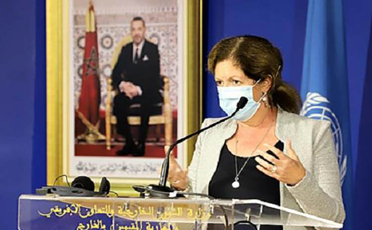 Stéphanie Williams, représentante spéciale et Cheffe de la Mission d\'appui des Nations Unies en Libye (MANUL) par intérim, Représentante spéciale adjointe du Secrétaire général.
