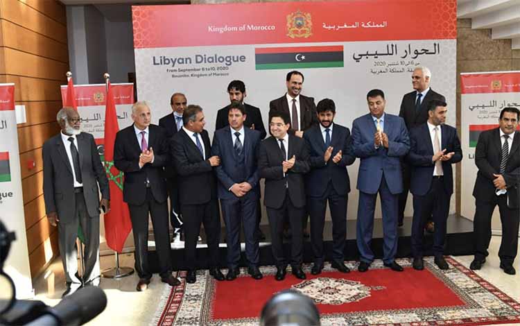 Satisfaction générale des négociateurs libyens après la conclusion de l’accord global.