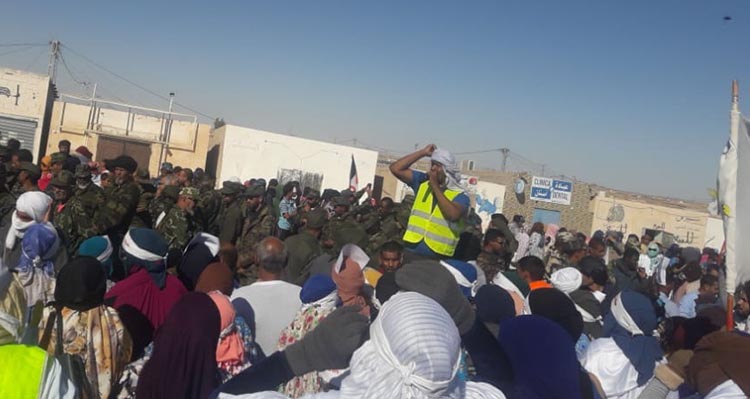 La répression révolte les séquestrés de Tindouf