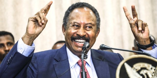 Le Premier ministre soudanais Abdalla HamdoknCREDIT DR 