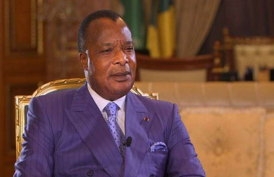 Le président de la République du Congo, Denis Sassou Nguesso,n