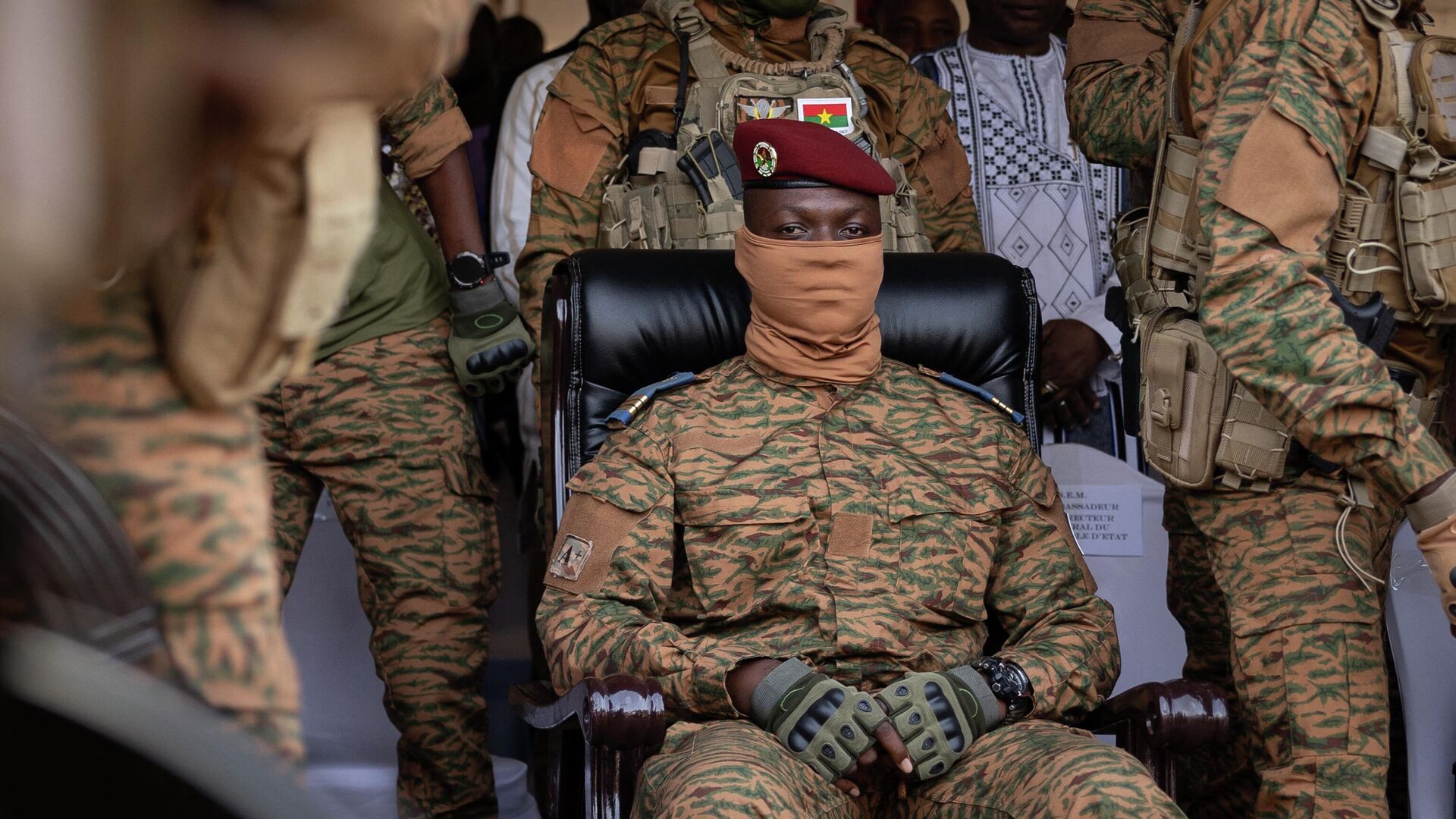 Le capitaine Ibrahim Traoré