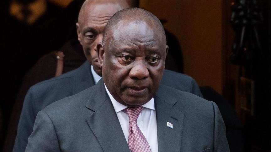 Cyril Ramaphosa Président de l\'Afrique du Sud