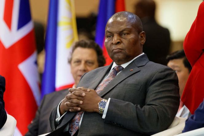 Le président centrafricain Faustin-Archange Touadéra