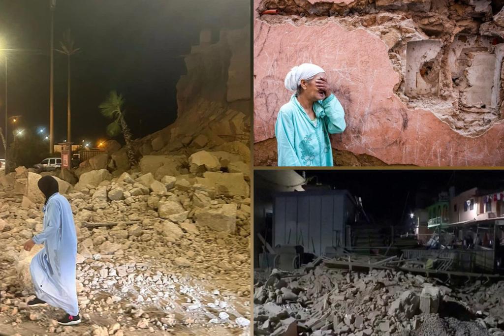 Ces images prises à Marrakech montrent l\'ampleur des dégâts
