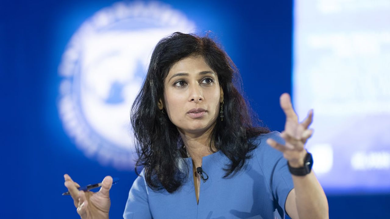 La Directrice générale adjointe du Fonds Monétaire International (FMI), Gita Gopinath,