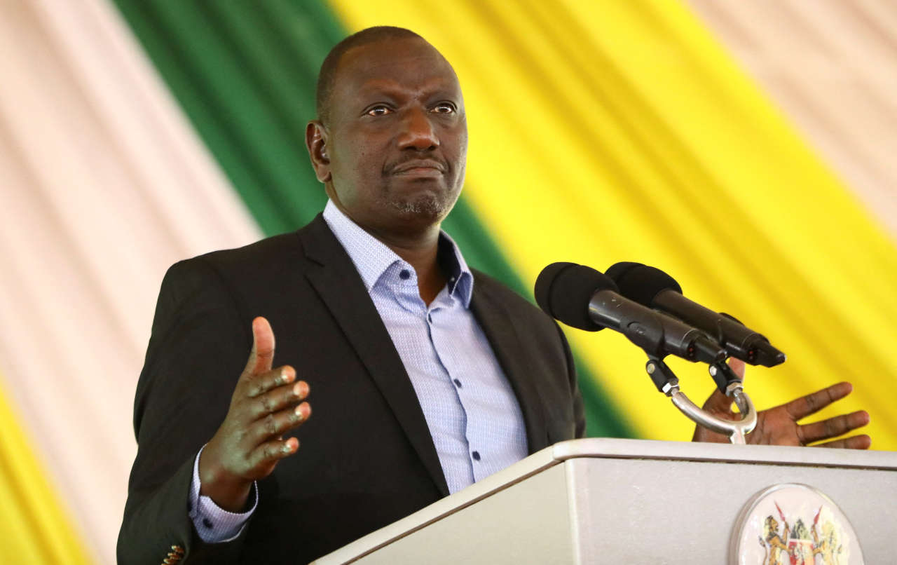 Le président kényan William Ruto 