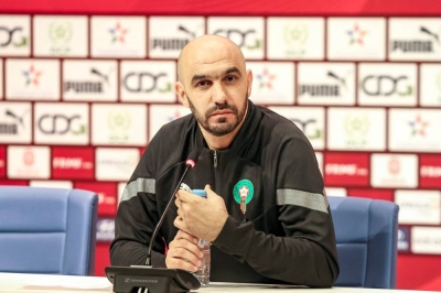 Le coach des Lions de l'Atlas Hoalid Regragui