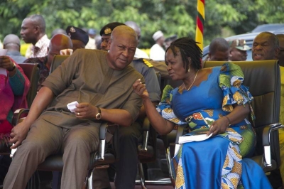 John Dramani Mahama et Jane Opoku-Agyemang