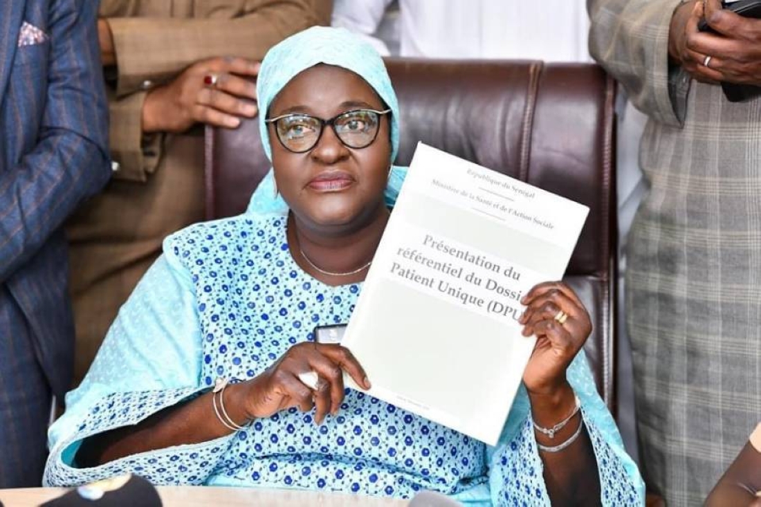 La ministre sénégalaise de la Santé et de l’Action sociale, Marie Khémesse Ngom Ndiaye