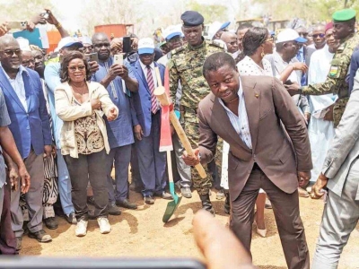 Le Chef de l’État togolais, Faure Gnassingbé 