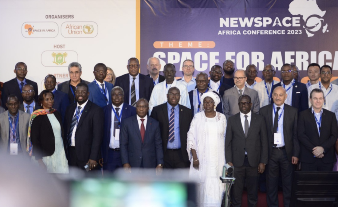 Vue de NewSpace Africa 2023