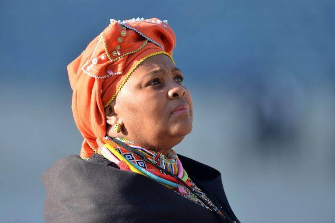 La présidente de l'Assemblée nationale sud-africaine, Nosiviwe Mapisa-Nqakula