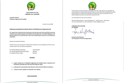 Verdict de la CAF